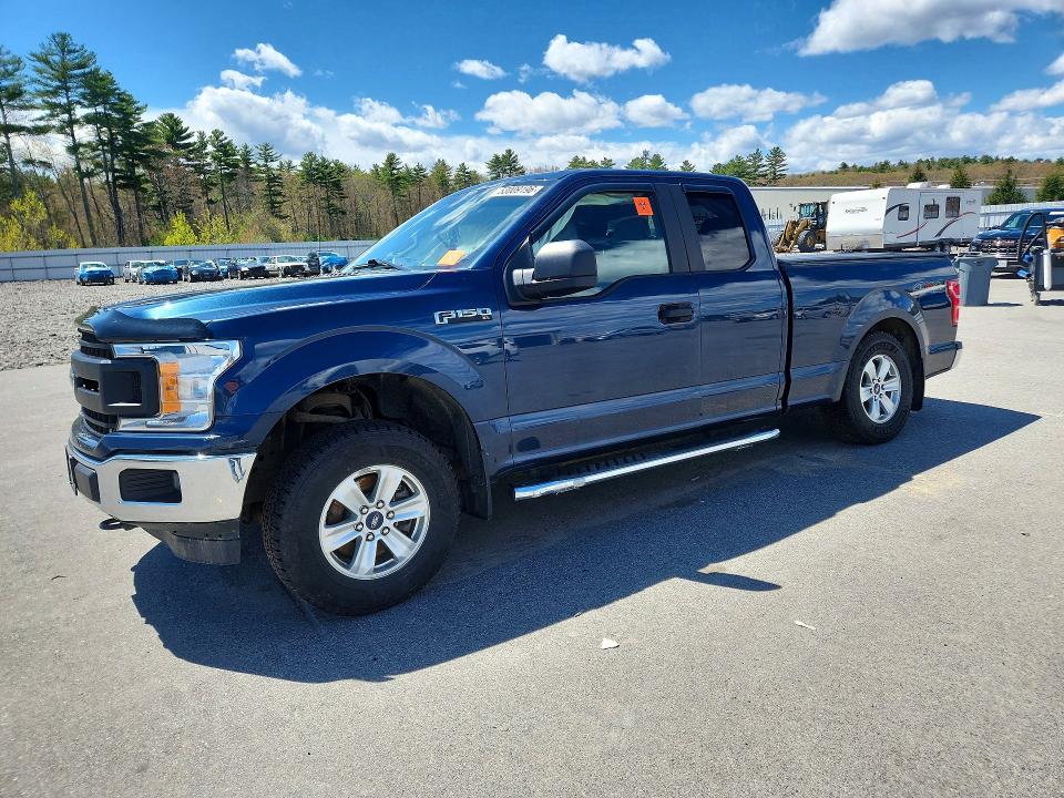 FORD F150 2018 with VIN 1FTEX1EB3JFE20058 - Photo from auction