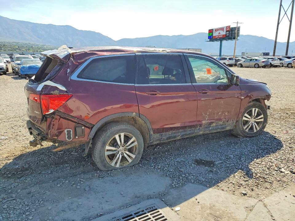 Photo 3 from auction – 2018 HONDA PILOT with VIN 5FNYF6H5XJB011885