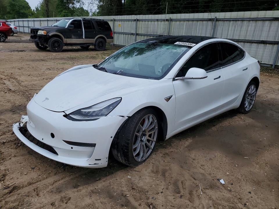 TESLA MODEL 3 2020 with VIN 5YJ3E1EC7LF719176 - Photo from auction