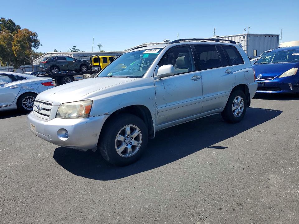 TOYOTA HIGHLANDER 2007 with VIN JTEEP21A270206687 - Photo from auction