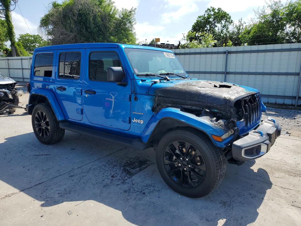 Photo 4 from auction – 2023 JEEP WRANGLER with VIN 1C4JJXP67PW516366