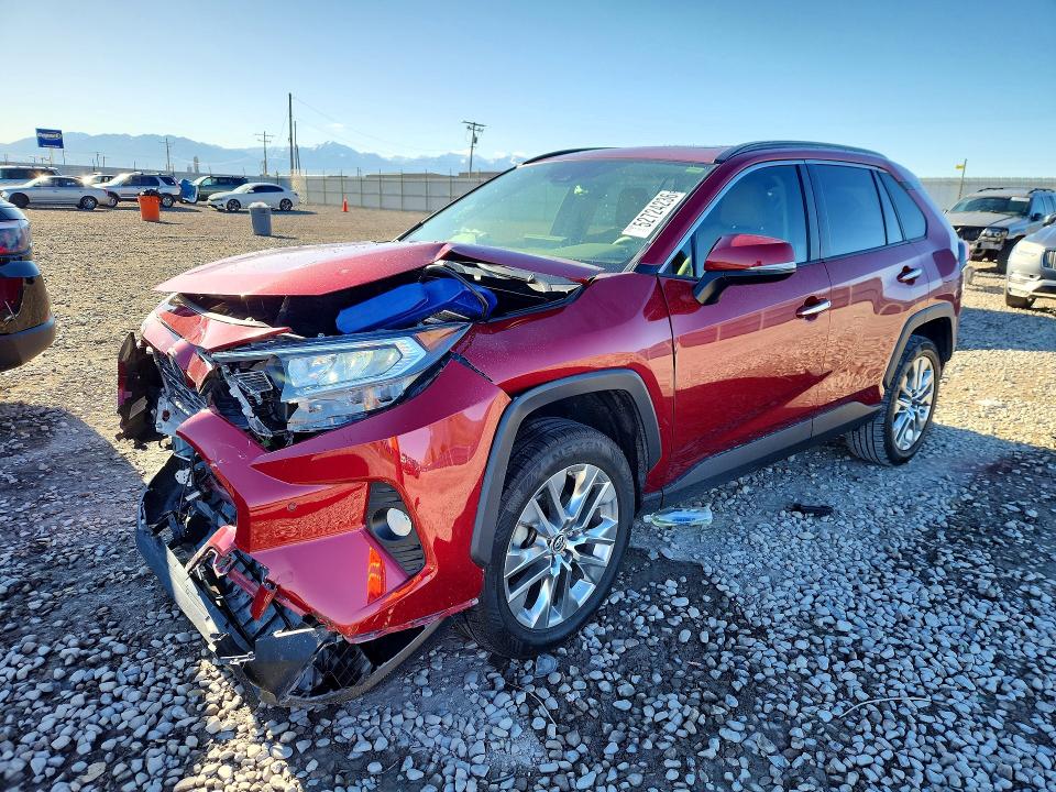 TOYOTA RAV4 2019 with VIN JTMN1RFV6KJ010300 - Photo from auction