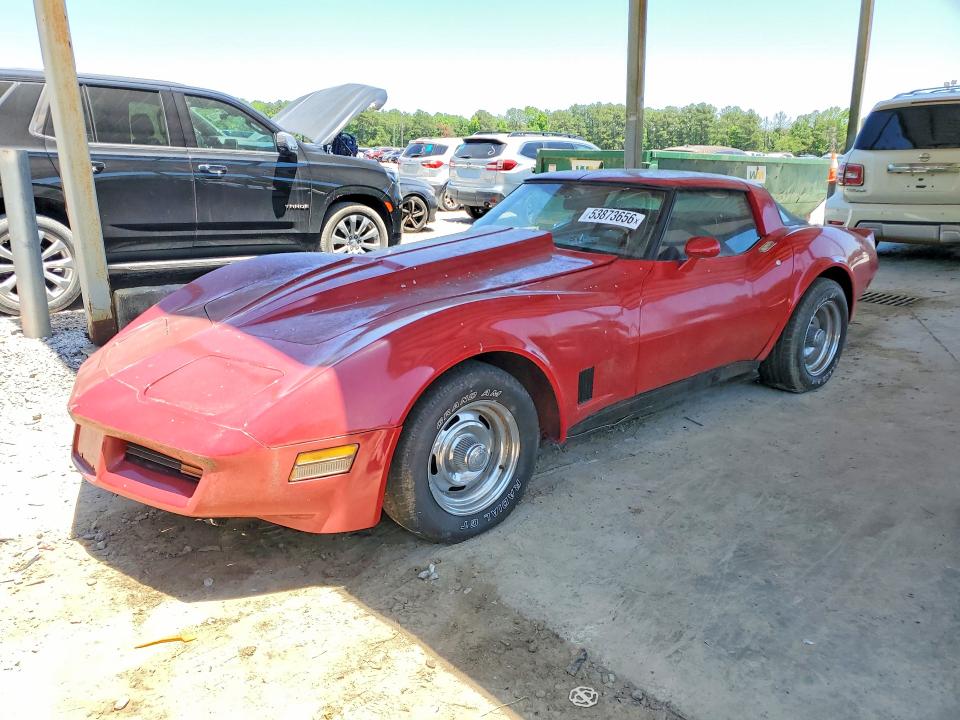 CHEVROLET CORVETTE 1981 with VIN 1G1AY8766BS429715 - Photo from auction