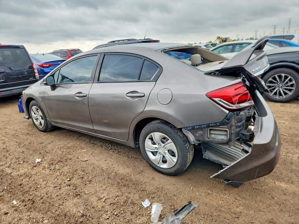 Photo 2 from auction – 2013 HONDA CIVIC with VIN 19XFB2F54DE049136