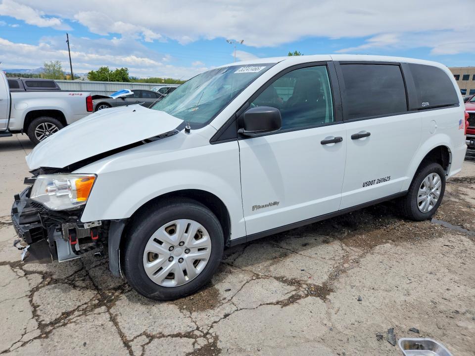 DODGE GRAND CARAVAN 2019 with VIN 2C7WDGBG6KR623507 - Photo from auction