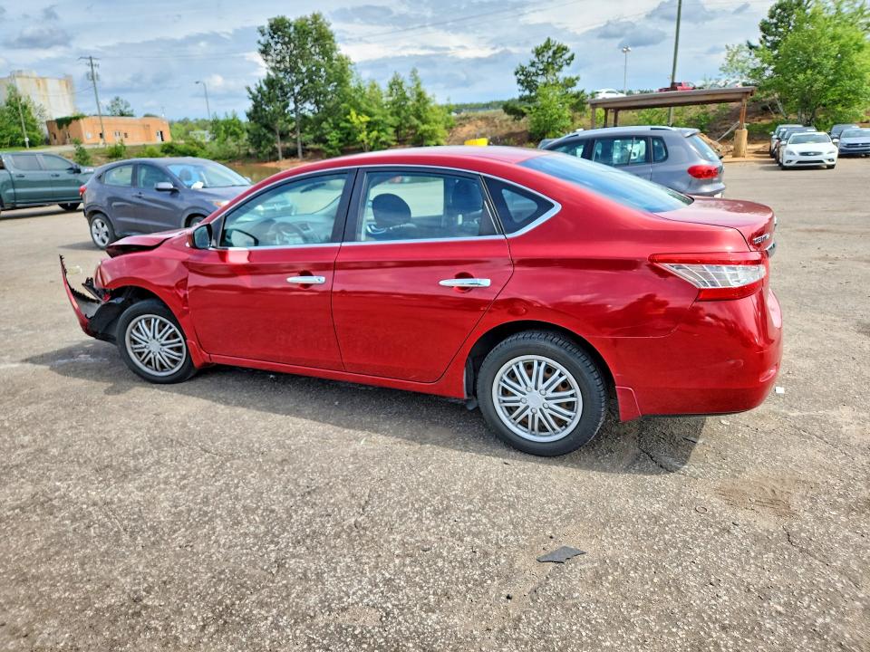 Photo 2 from auction – 2014 NISSAN SENTRA with VIN 3N1AB7AP0EL680241