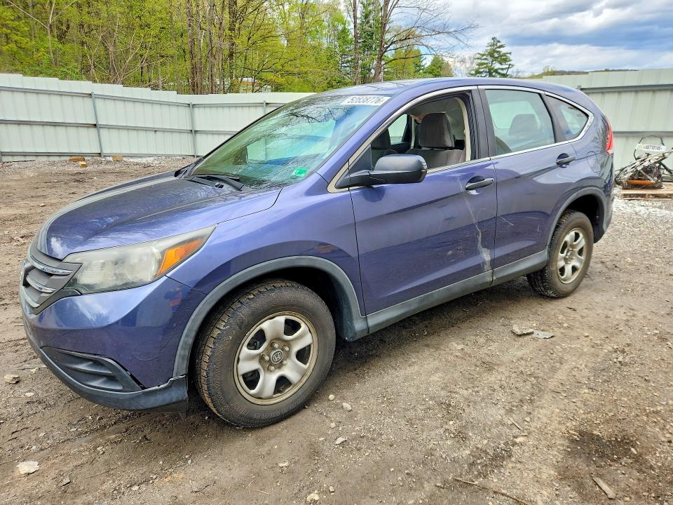 HONDA CR-V 2013 with VIN 2HKRM4H39DH658474 - Photo from auction