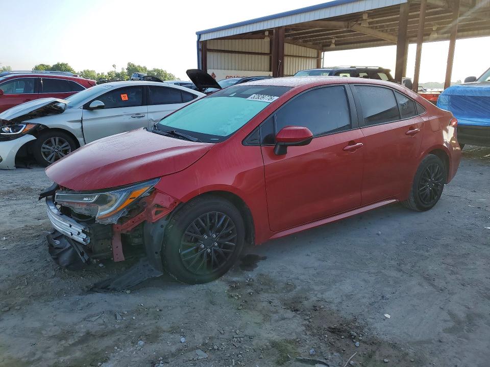 TOYOTA COROLLA 2021 with VIN 5YFEPMAE3MP166737 - Photo from auction