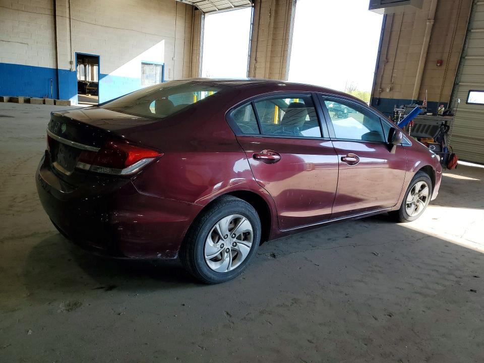Photo 3 from auction – 2013 HONDA CIVIC with VIN 19XFB2F50DE060781
