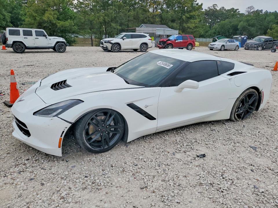 Photo 1 from auction – 2019 CHEVROLET CORVETTE with VIN 1G1YA2D74K5117114