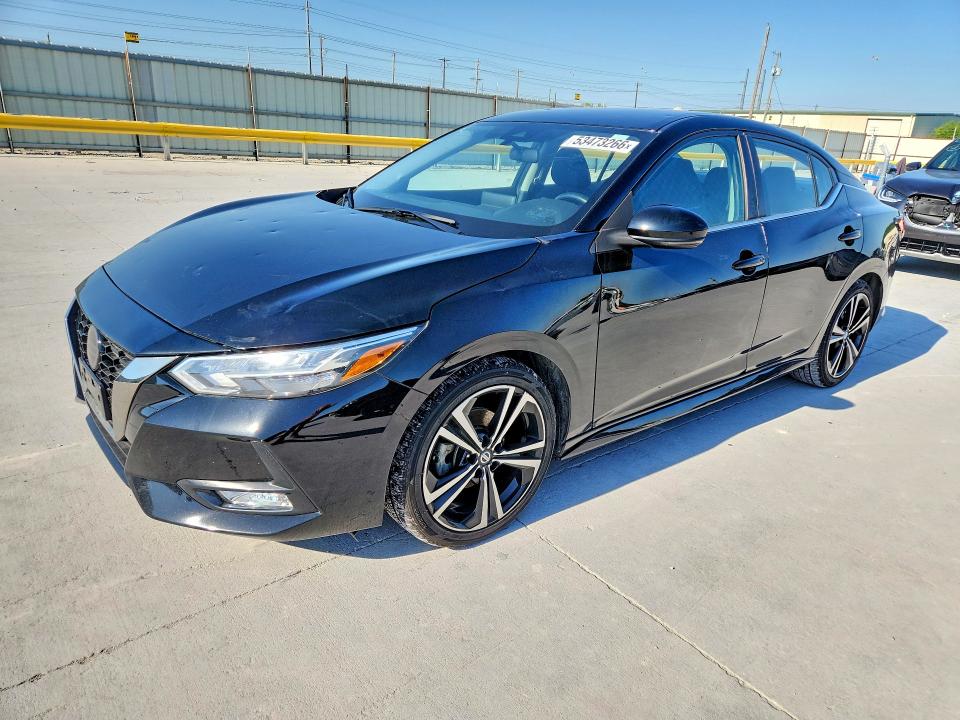 Photo 1 from auction – 2022 NISSAN SENTRA with VIN 3N1AB8DV6NY319924