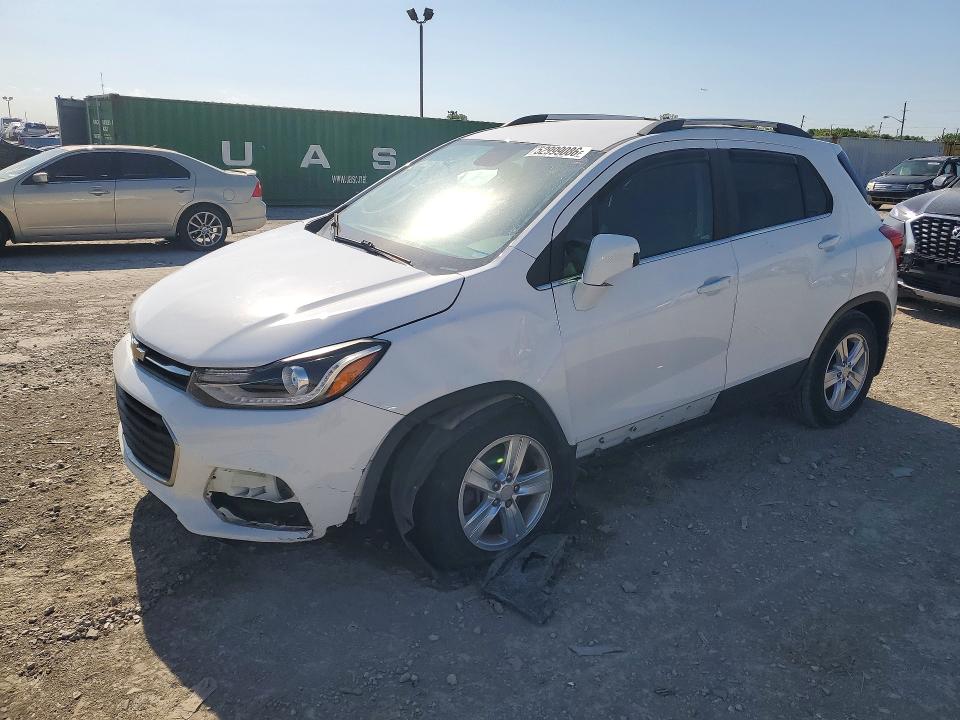 CHEVROLET TRAX 2017 with VIN 3GNCJLSB1HL284254 - Photo from auction