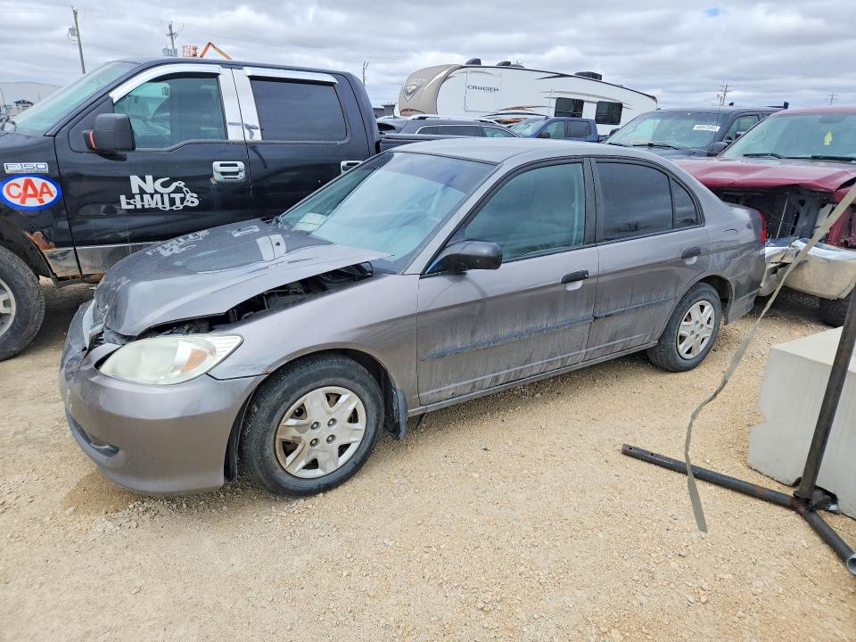 HONDA CIVIC 2005 with VIN 2HGES16365H004369 - Photo from auction
