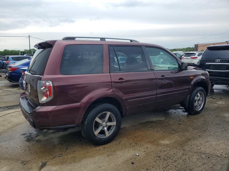 Photo 3 from auction – 2007 HONDA PILOT with VIN 5FNYF18497B028258