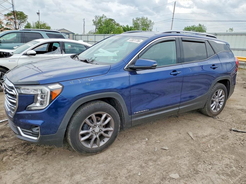 GMC TERRAIN 2022 with VIN 3GKALVEV8NL126604 - Photo from auction