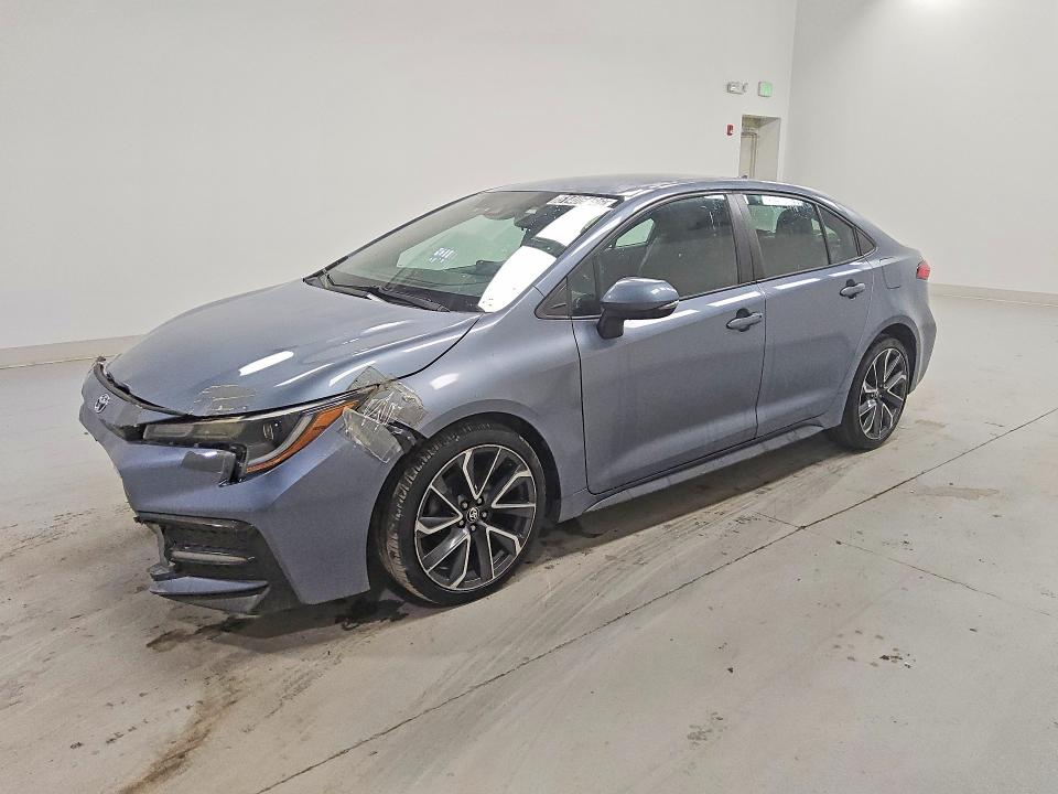 TOYOTA COROLLA 2020 with VIN 5YFS4RCE6LP037055 - Photo from auction