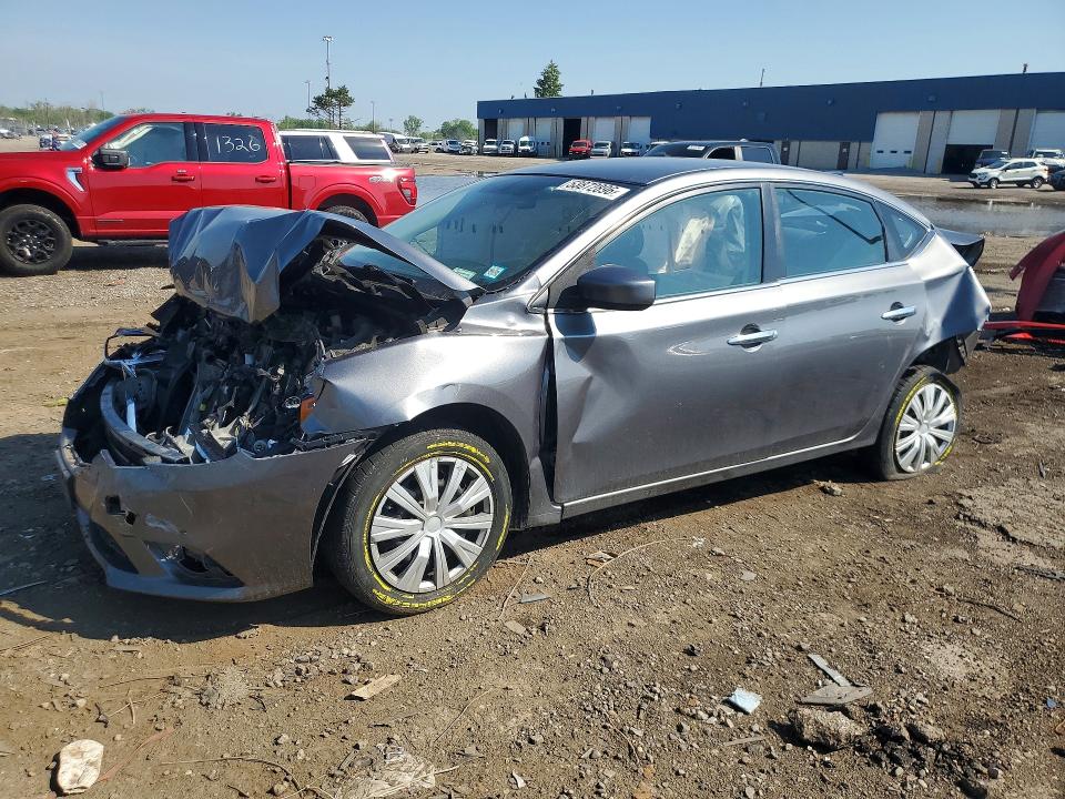 NISSAN SENTRA 2019 with VIN 3N1AB7AP5KY351257 - Photo from auction