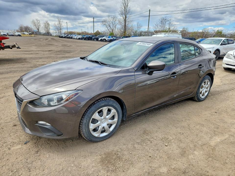 MAZDA 3 2016 with VIN 3MZBM1U71GM317722 - Photo from auction