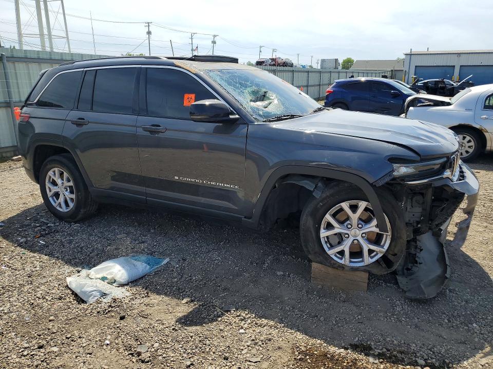 Photo 4 from auction – 2022 JEEP GRAND CHEROKEE with VIN 1C4RJGBG7N8549355