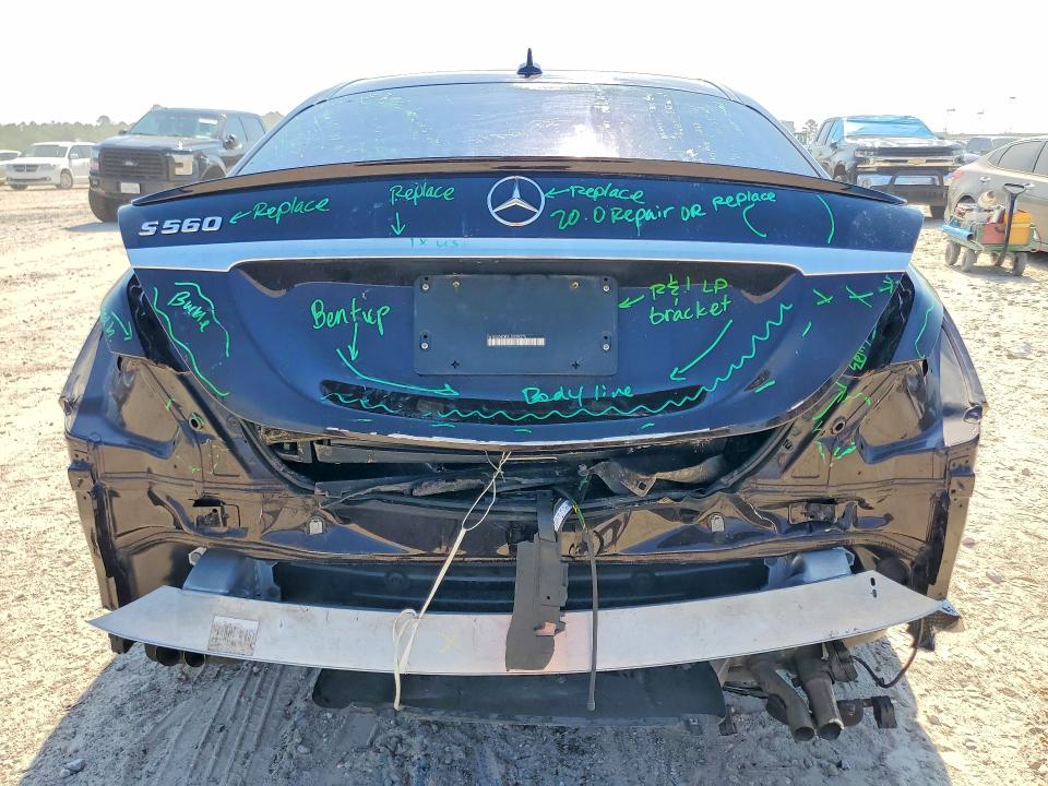 Photo 6 from auction – 2020 MERCEDES-BENZ S with VIN W1KUG8DB2LA528375