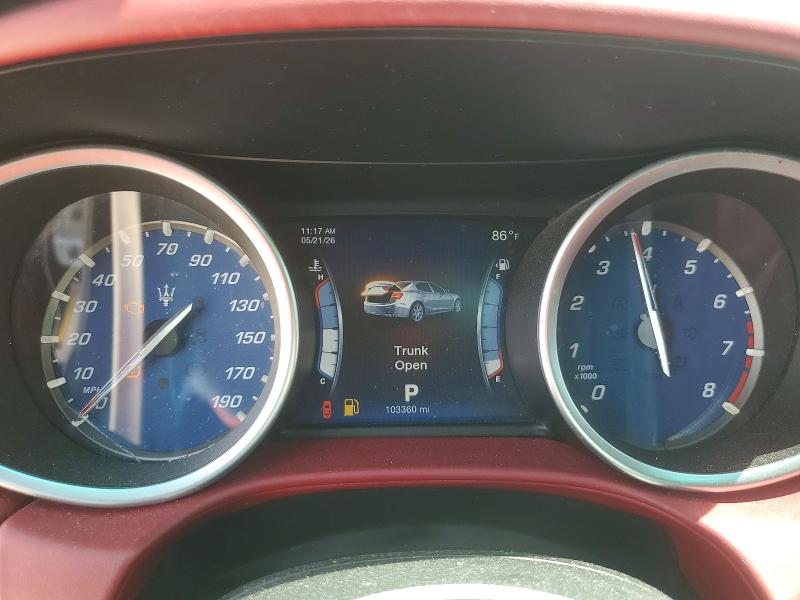 Photo 9 from auction – 2015 MASERATI GHIBLI with VIN ZAM57RTA5F1131689