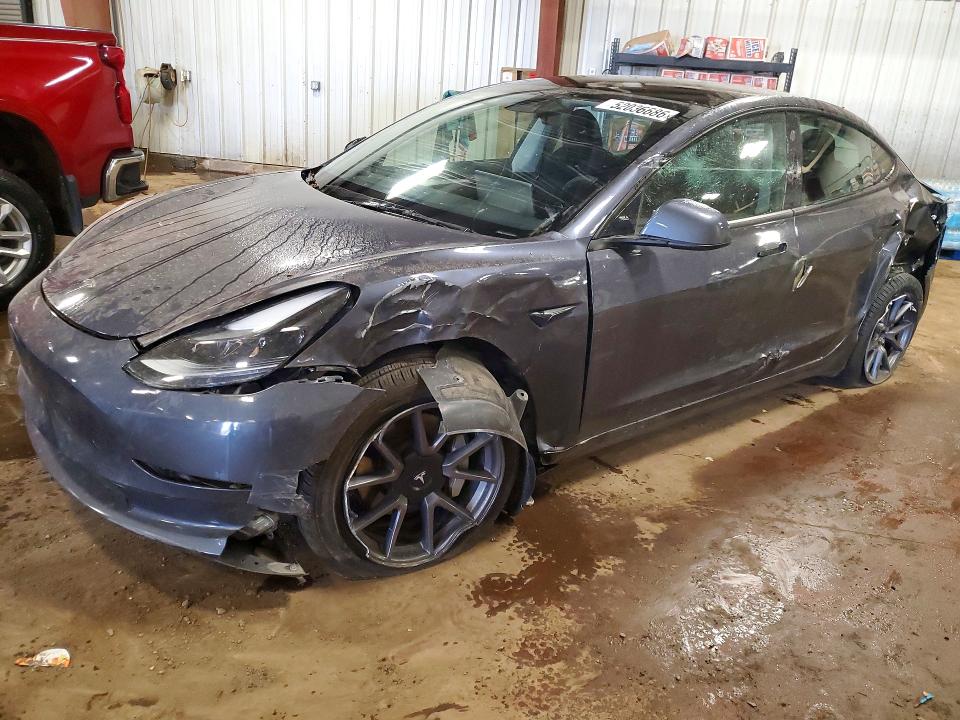TESLA MODEL 3 2023 with VIN 5YJ3E1EA0PF581811 - Photo from auction