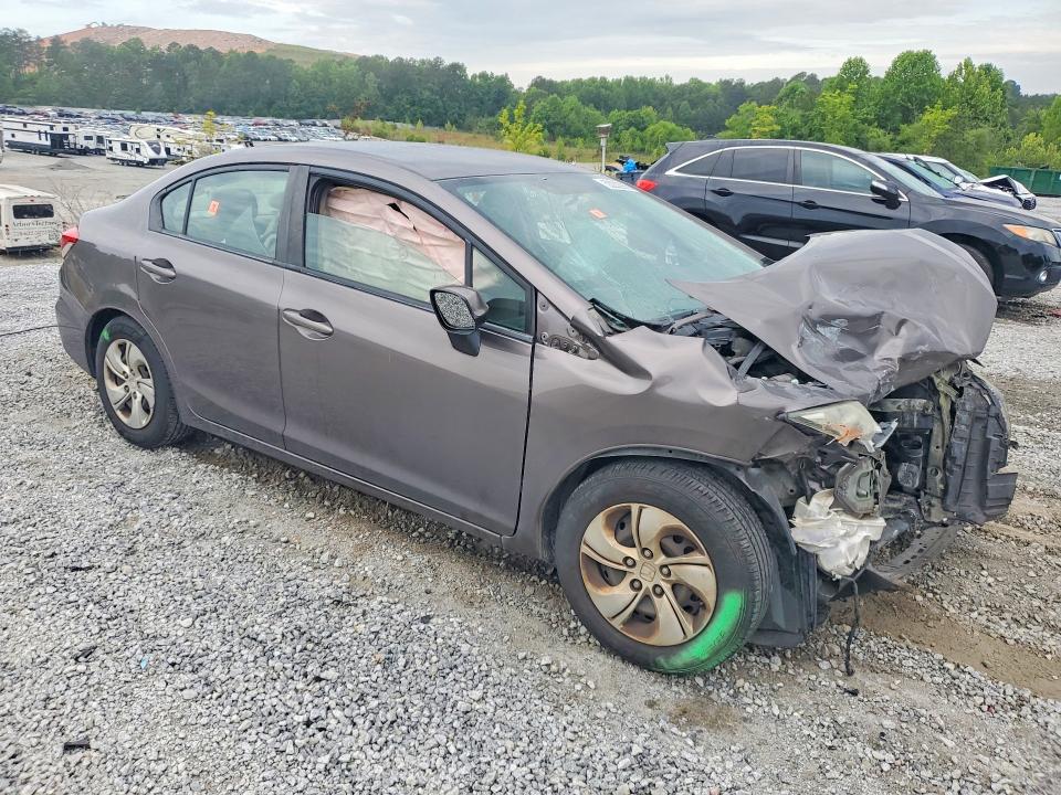 Photo 4 from auction – 2013 HONDA CIVIC with VIN 19XFB2F58DE036454