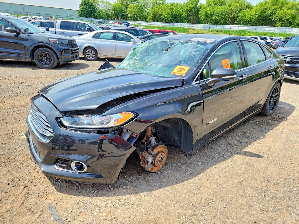 FORD FUSION 2014 with VIN 3FA6P0RU2ER128166 - Photo from auction