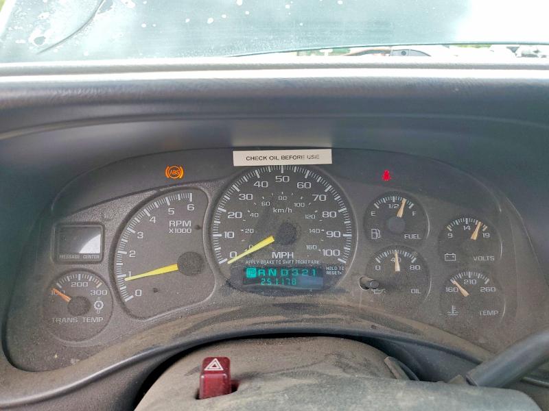 Photo 9 from auction – 2001 CHEVROLET SILVERADO with VIN 1GCHK24U21E176168
