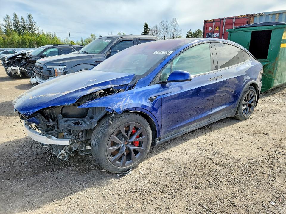 TESLA MODEL X 2023 with VIN 7SAXCBE65PF416865 - Photo from auction