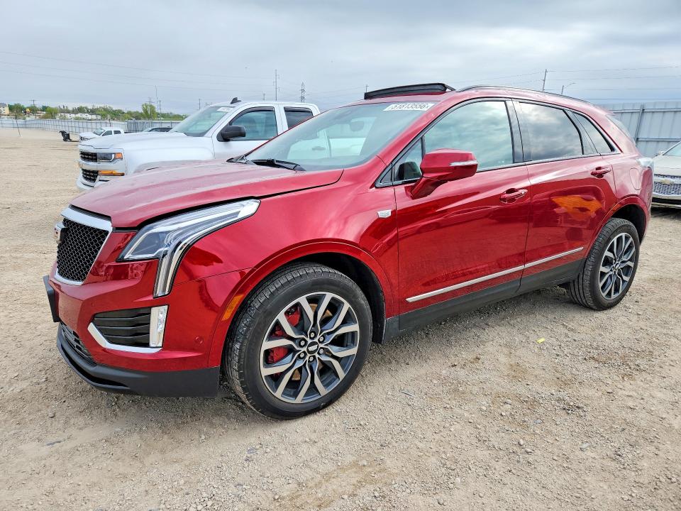 CADILLAC XT5 2023 with VIN 1GYKNGRS5PZ167980 - Photo from auction