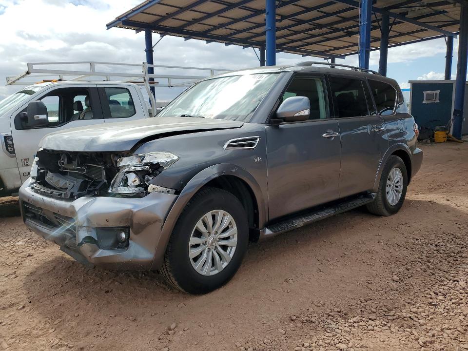 NISSAN ARMADA 2018 with VIN JN8AY2NC7J9552687 - Photo from auction