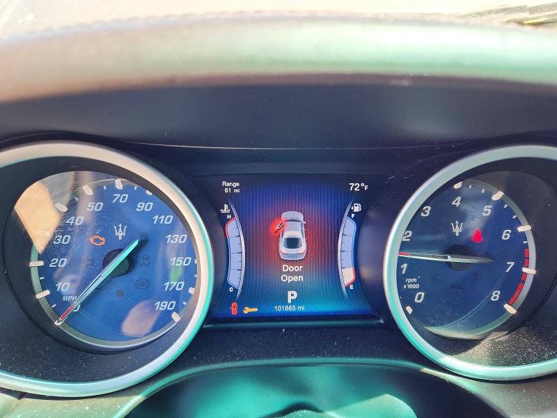 Photo 9 from auction – 2014 MASERATI GHIBLI with VIN ZAM57RTA7E1113595