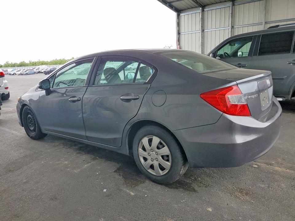 Photo 2 from auction – 2012 HONDA CIVIC with VIN 19XFB2F55CE377678