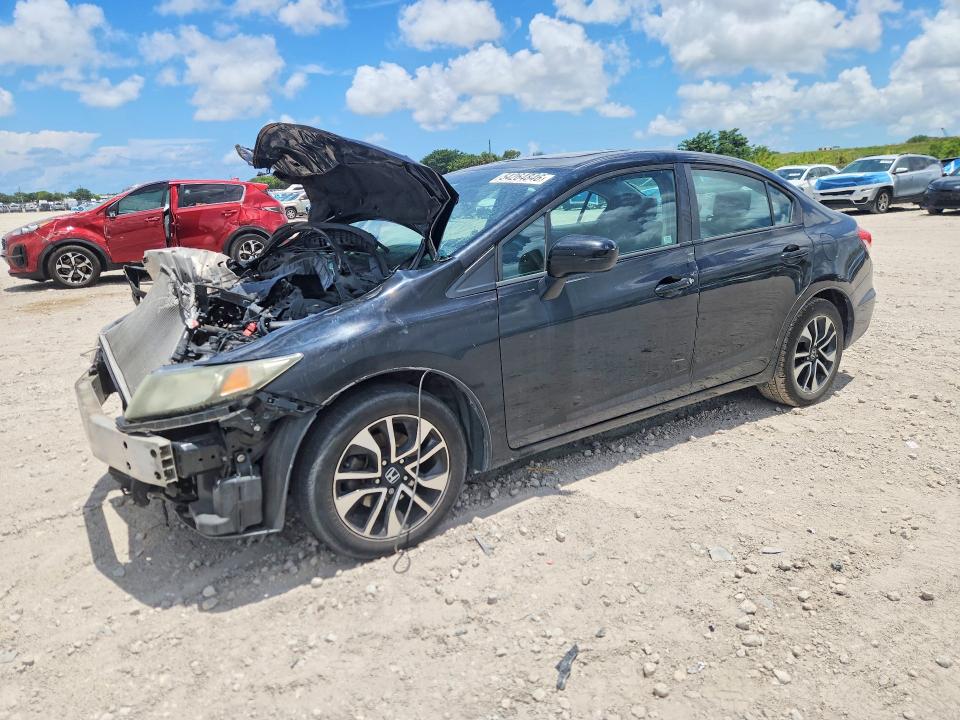 HONDA CIVIC 2015 с VIN 19XFB2F81FE059281 - Снимка от търг