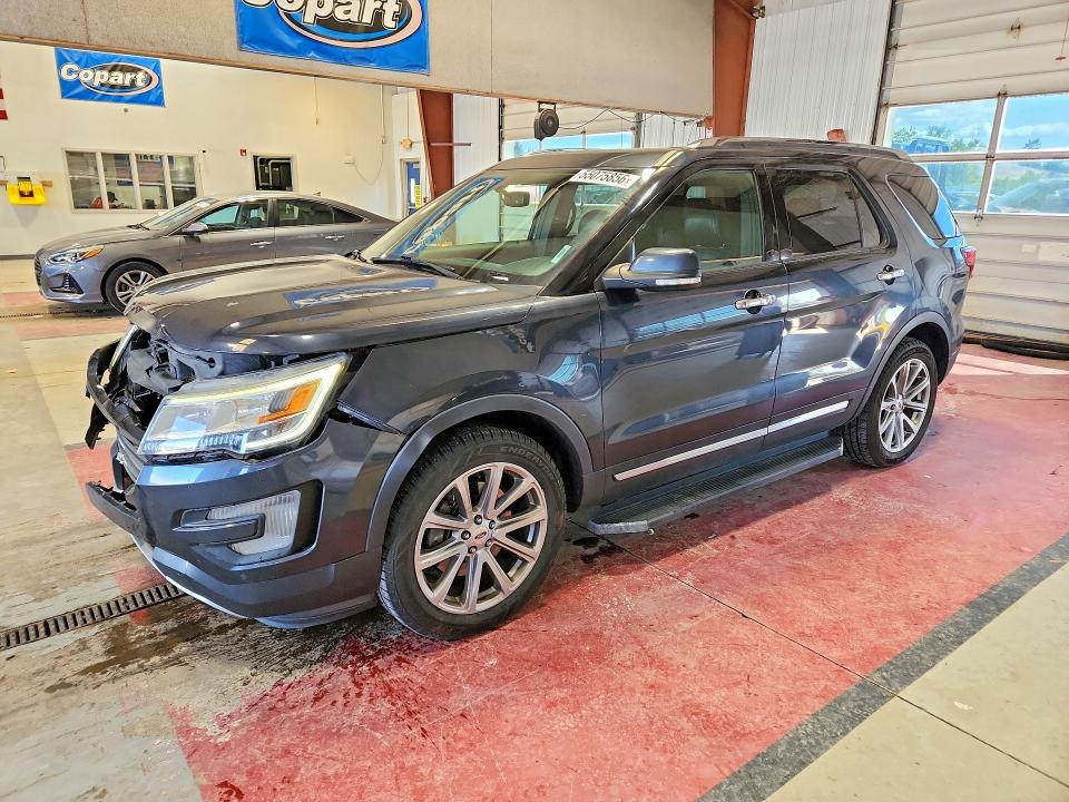 FORD EXPLORER 2017 with VIN 1FM5K8FH8HGD16417 - Photo from auction
