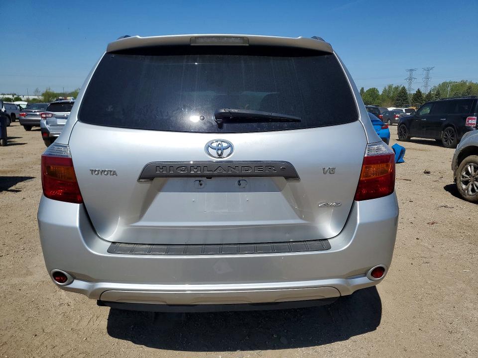 Photo 6 from auction – 2008 TOYOTA HIGHLANDER with VIN JTEES43AX82055790