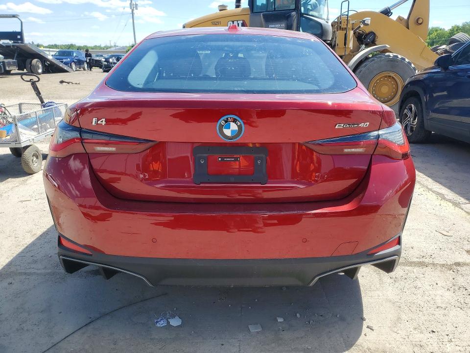 Photo 6 from auction – 2025 BMW I4 with VIN WBY23HD02SFV62036