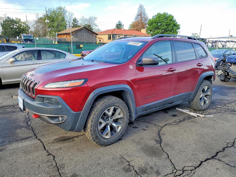 JEEP CHEROKEE 2016 with VIN 1C4PJMBS9GW189241 - Photo from auction