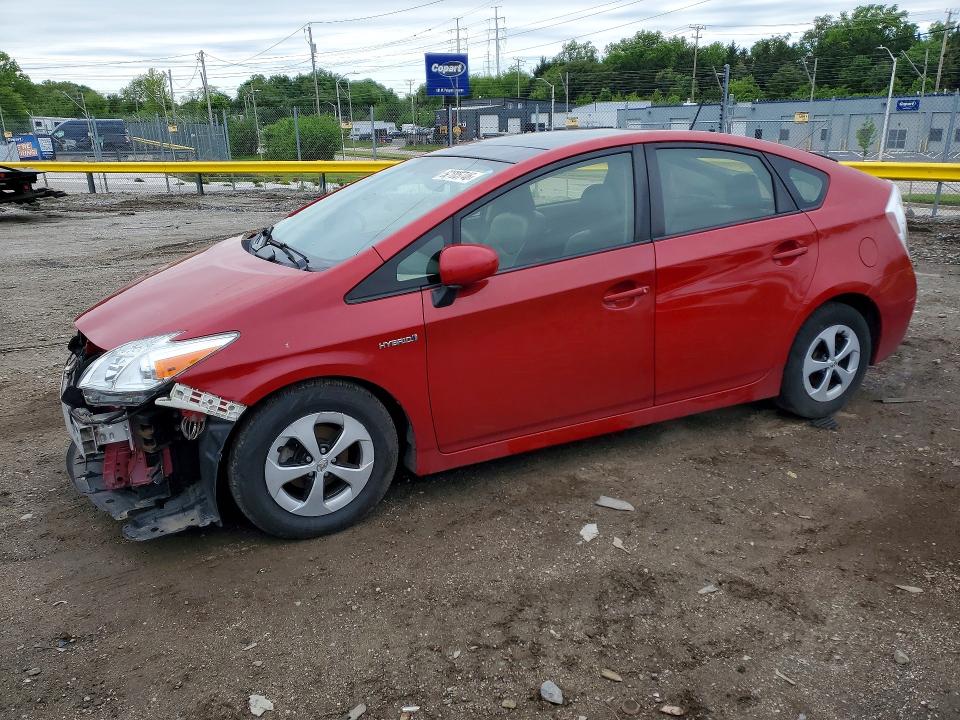 TOYOTA PRIUS 2014 with VIN JTDKN3DU3E1825329 - Photo from auction