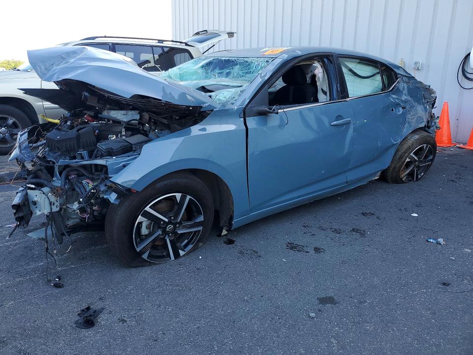 NISSAN SENTRA 2025 with VIN 3N1AB8CV9SY225680 - Photo from auction