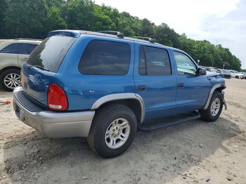 Photo 3 from auction – 2002 DODGE DURANGO with VIN 1B4HR38N82F160408