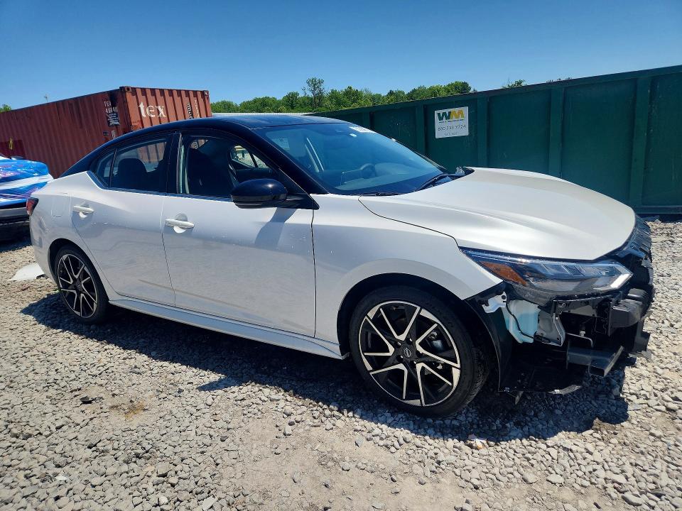 Photo 4 from auction – 2025 NISSAN SENTRA with VIN 3N1AB8DV8SY386424