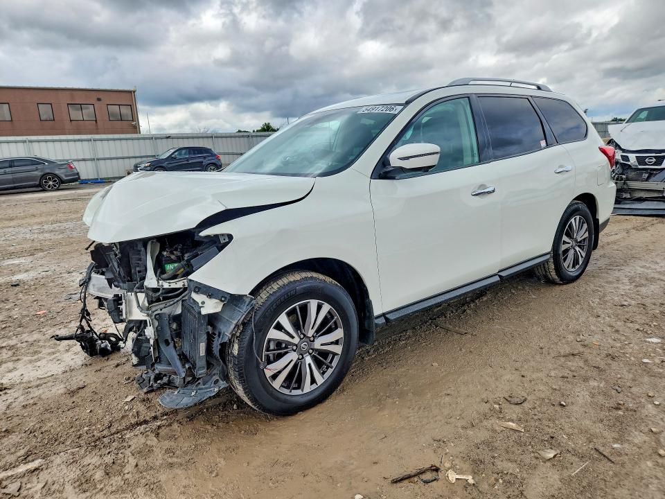 NISSAN PATHFINDER 2017 with VIN 5N1DR2MM0HC902931 - Photo from auction