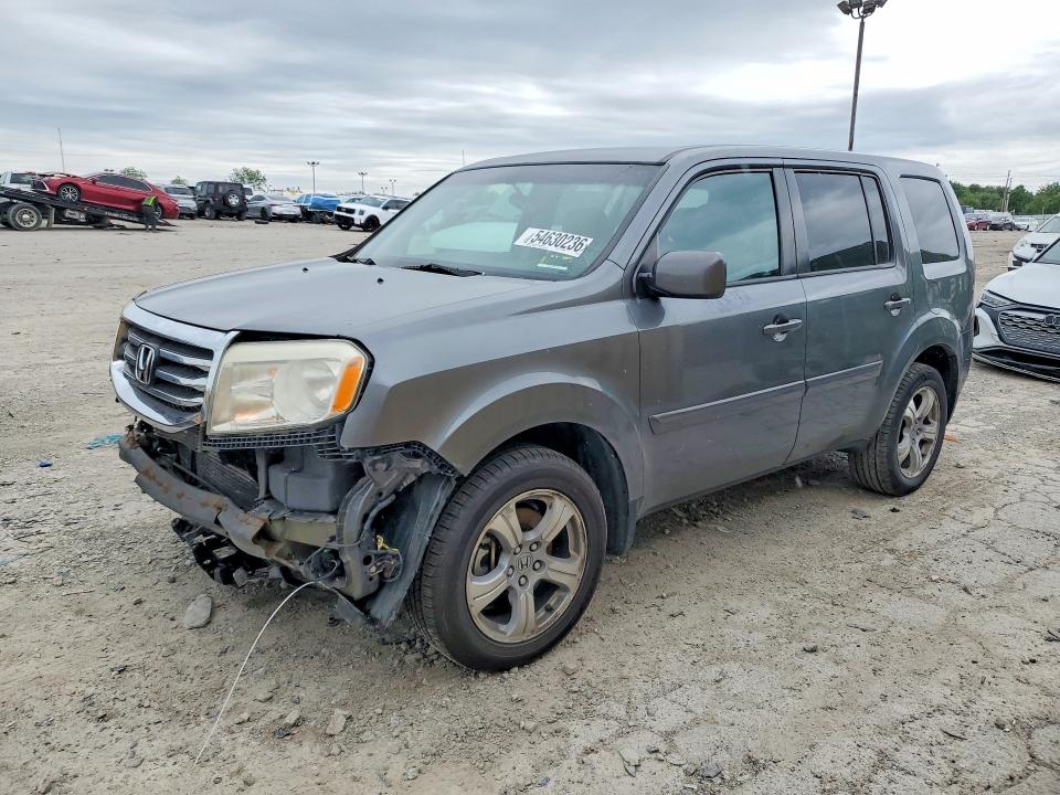 HONDA PILOT 2012 with VIN 5FNYF4H49CB072725 - Photo from auction