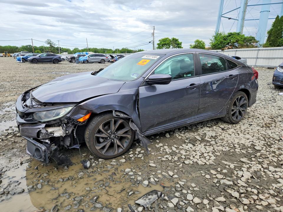 Foto 1 de la subasta – 2019 HONDA CIVIC con VIN 2HGFC2F85KH588990