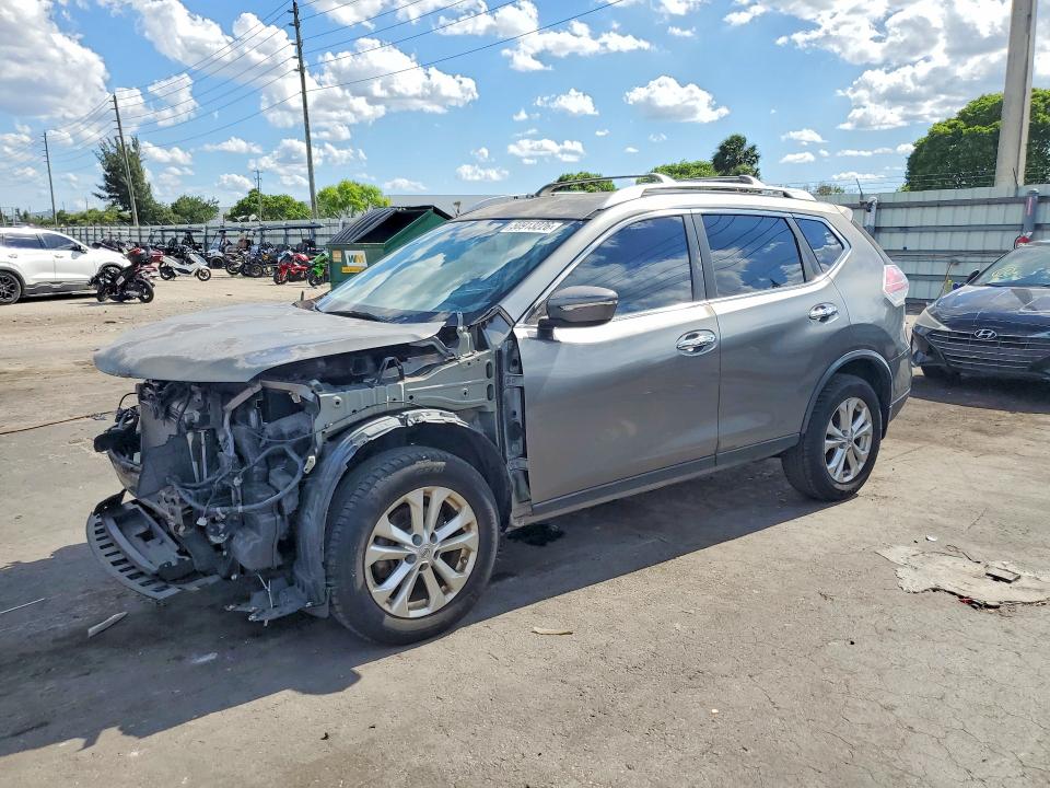 NISSAN ROGUE 2015 with VIN KNMAT2MV6FP569271 - Photo from auction