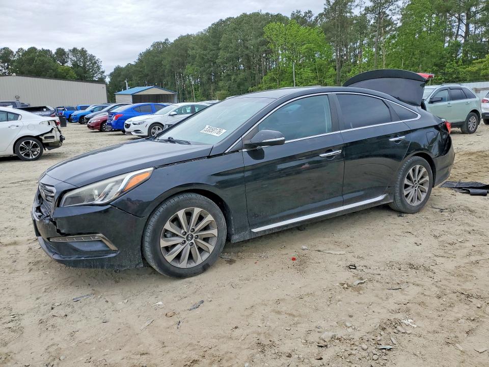 HYUNDAI SONATA 2015 with VIN 5NPE34AF3FH211860 - Photo from auction