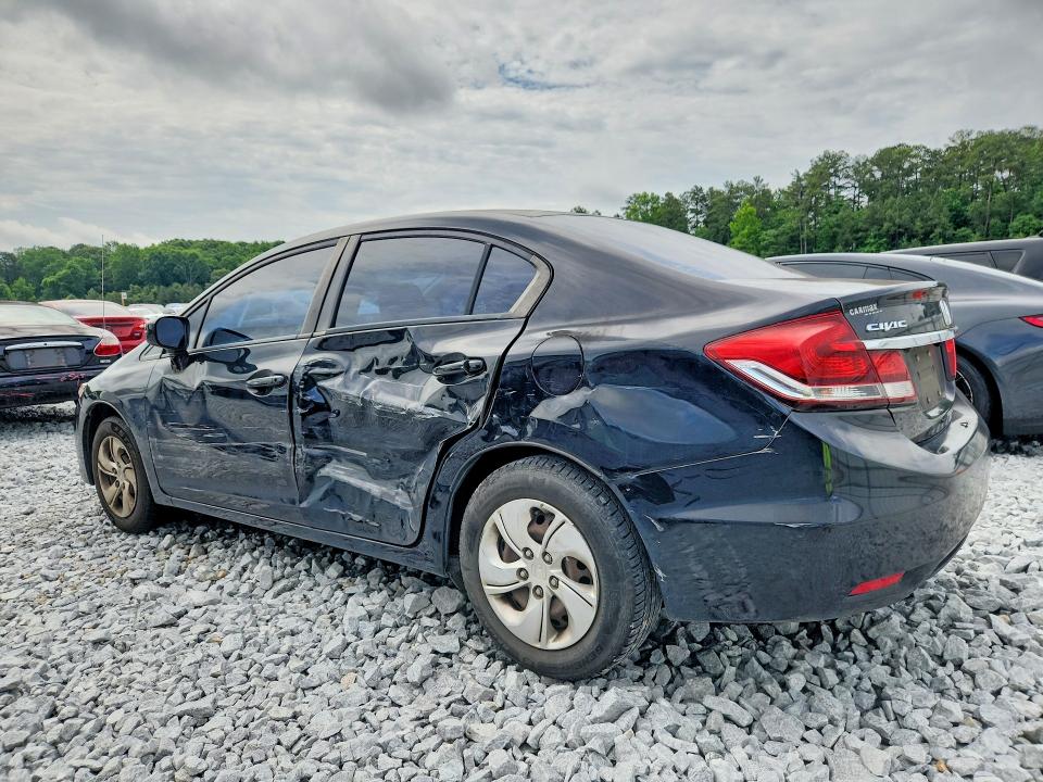 Photo 2 from auction – 2015 HONDA CIVIC with VIN 19XFB2F54FE030637