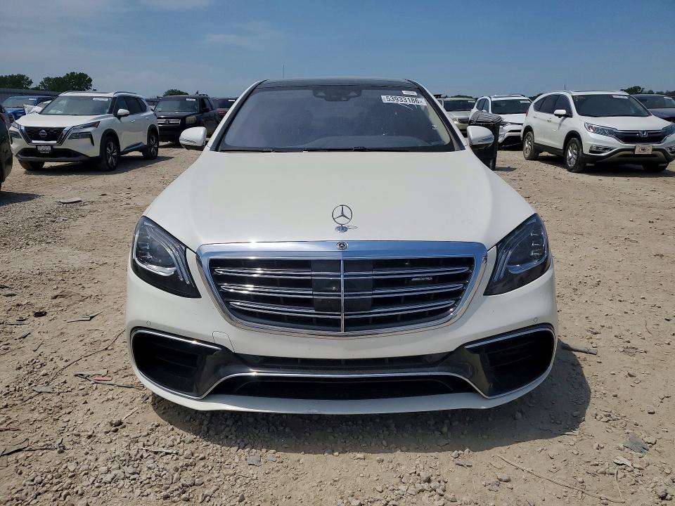 Photo 6 from auction – 2019 MERCEDES-BENZ S with VIN WDDUG8JB9KA433198